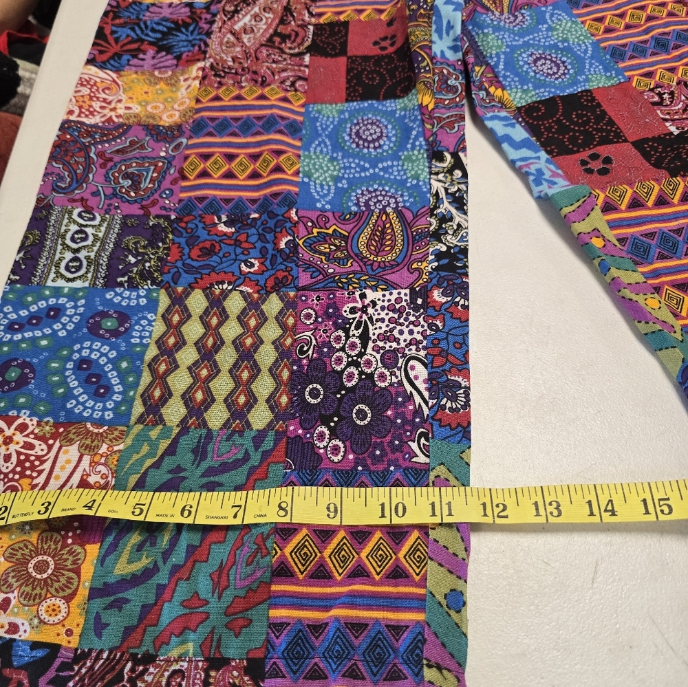 Boho Colorful Patchwork Jumpsuit - image 3